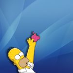 sfondo-homer-simpson-apple-ciambella sfondo-homer-simpson-apple-ciambella