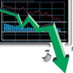 grafico in discesa grafico in discesa