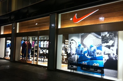 outlet valmontone nike store